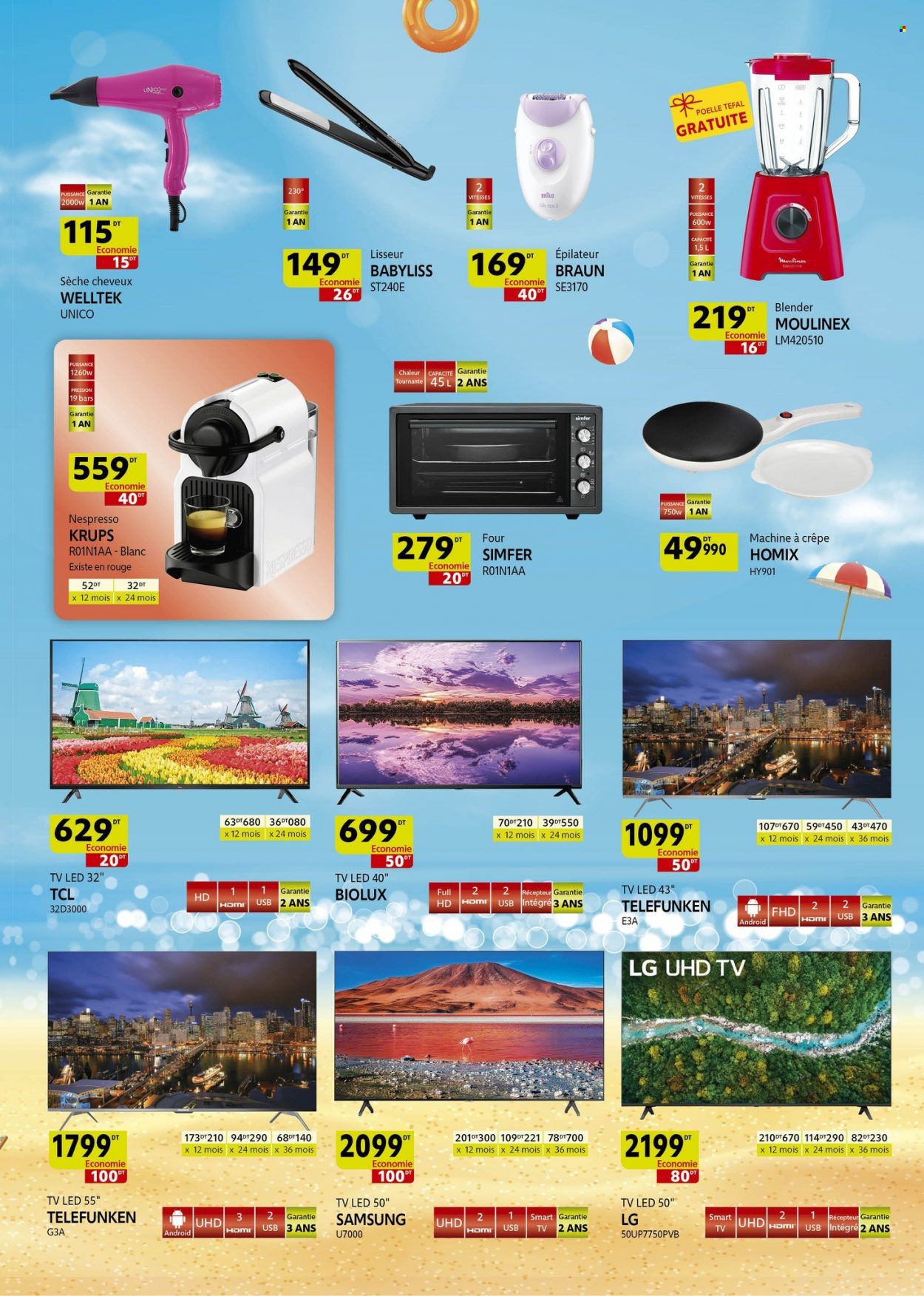 <magasin> - <du DD/MM/YYYY au DD/MM/YYYY> - Produits soldés - ,<products from flyers>. Page 3. 