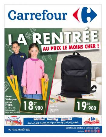 Catalogue Carrefour - 10/08/2022 - 28/08/2022.
