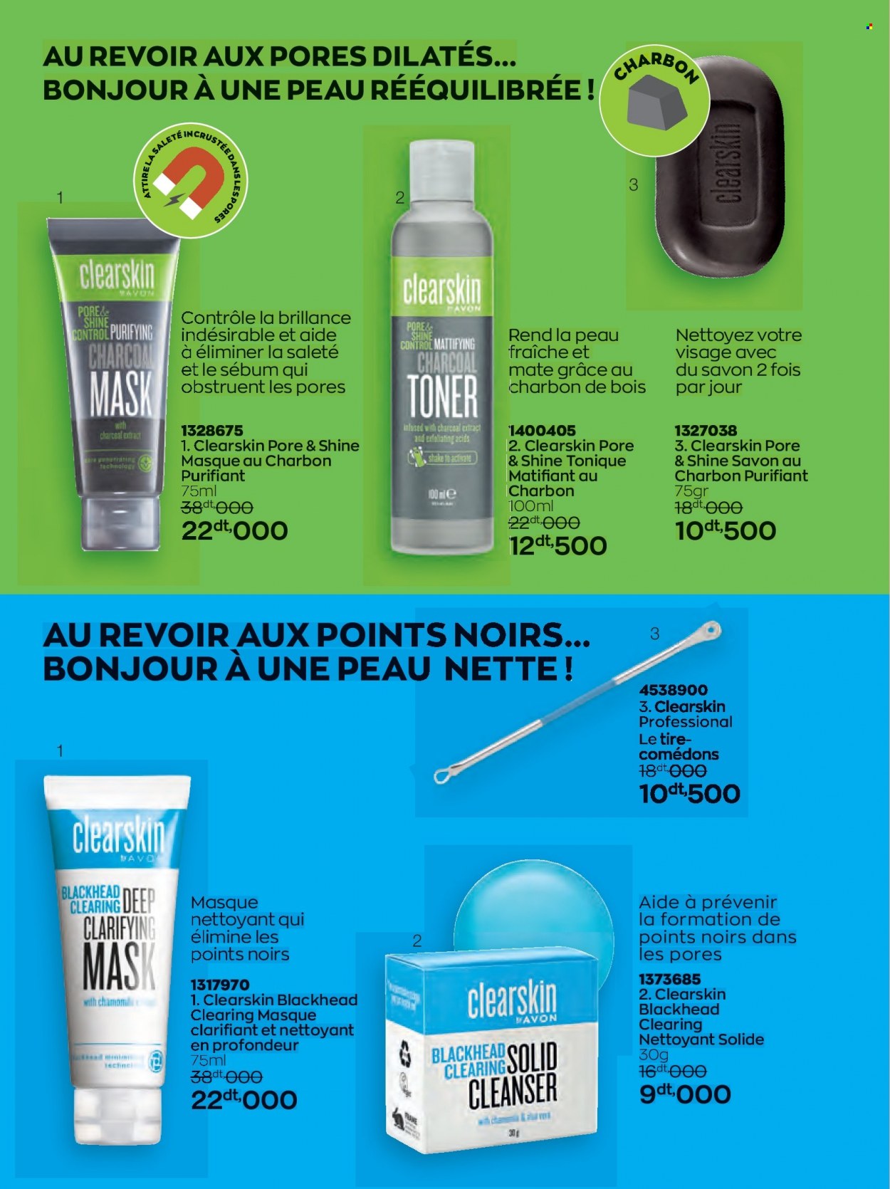 <magasin> - <du DD/MM/YYYY au DD/MM/YYYY> - Produits soldés - ,<products from flyers>. Page 44. 