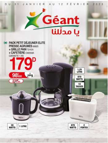 Catalogue Géant - 31/01/2023 - 12/02/2023.