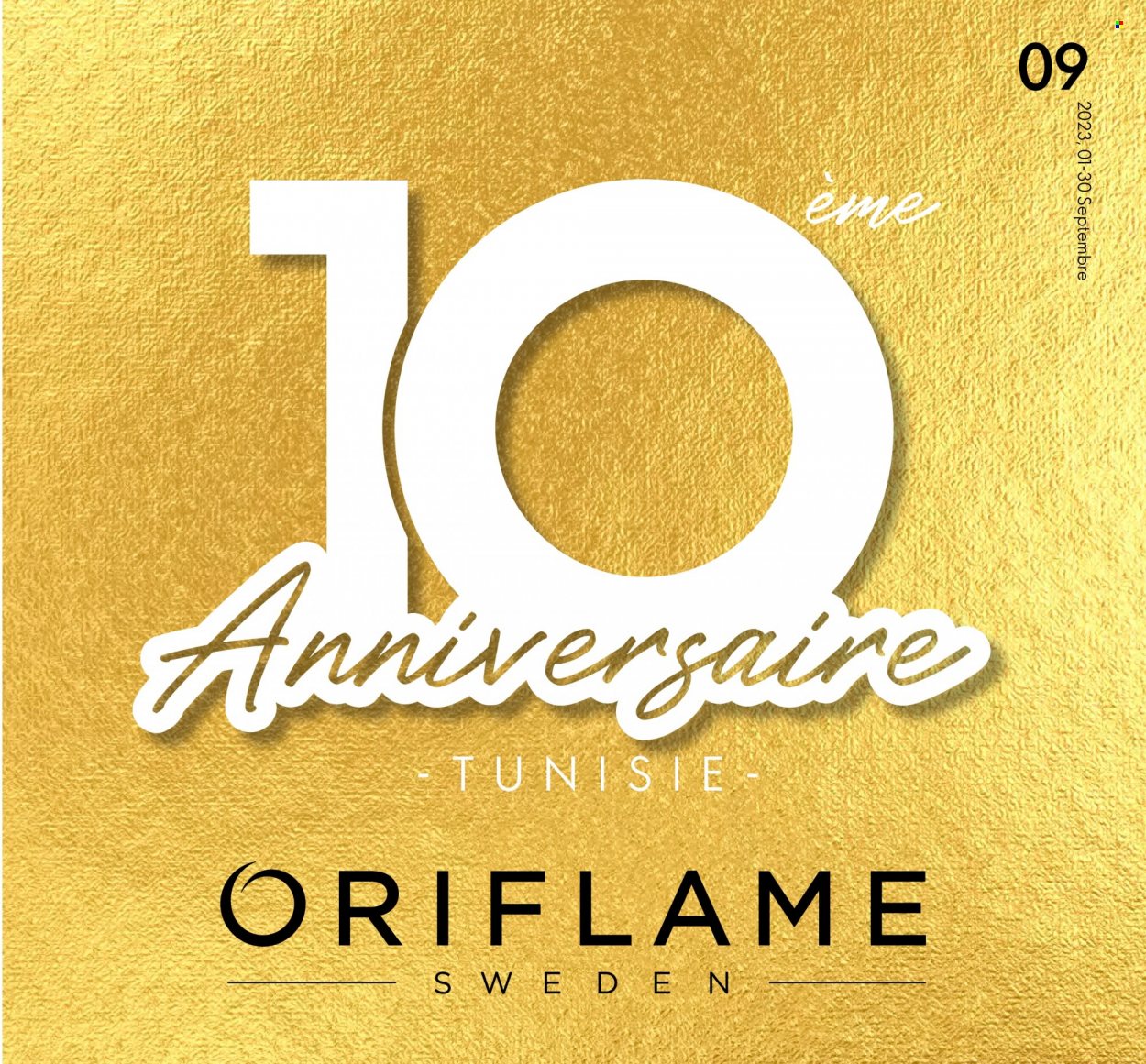 Catalogue Oriflame - 01/09/2023 - 30/09/2023. Page 1.