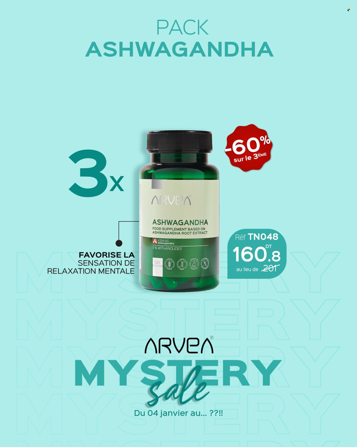 Catalogue ARVEA. Page 1