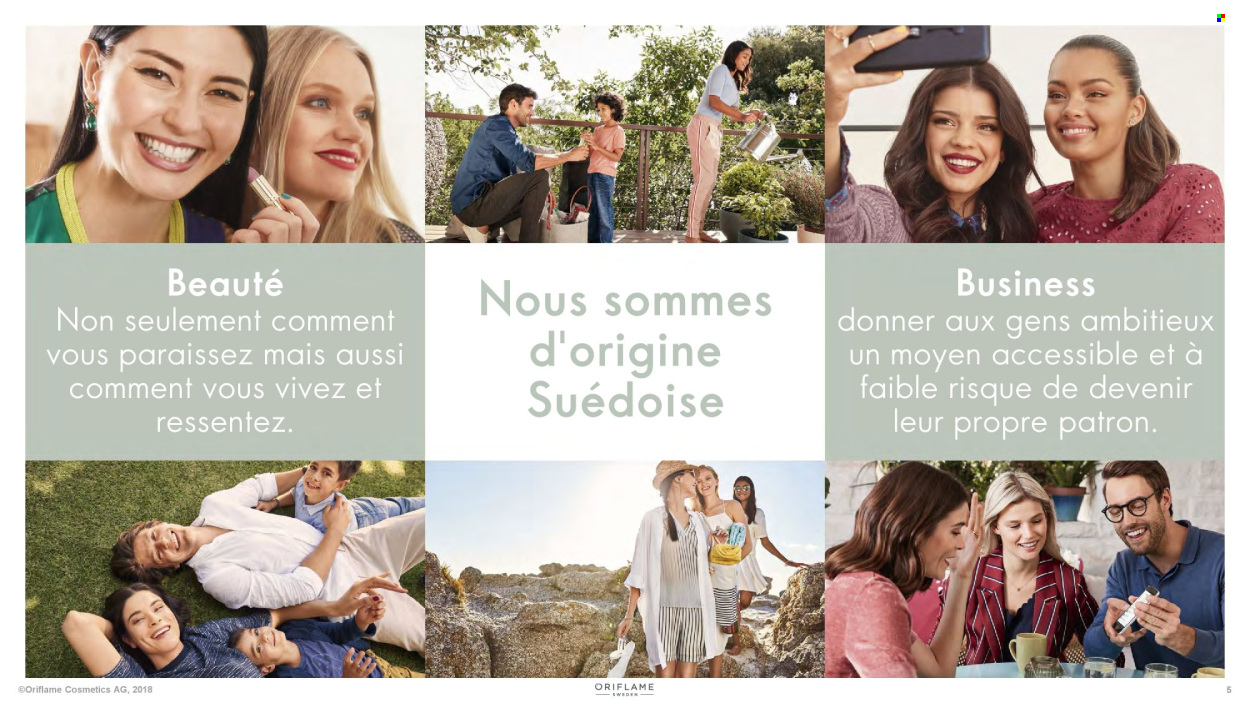 Catalogue Oriflame. Page 5