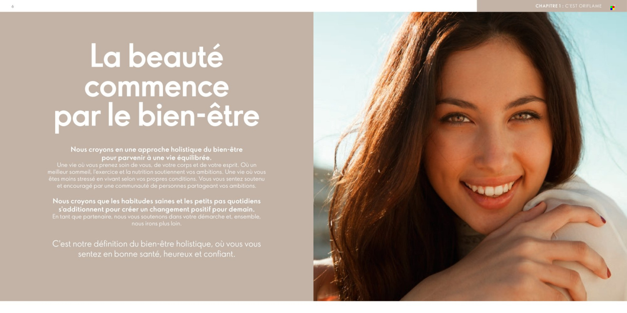 Catalogue Oriflame. Page 1