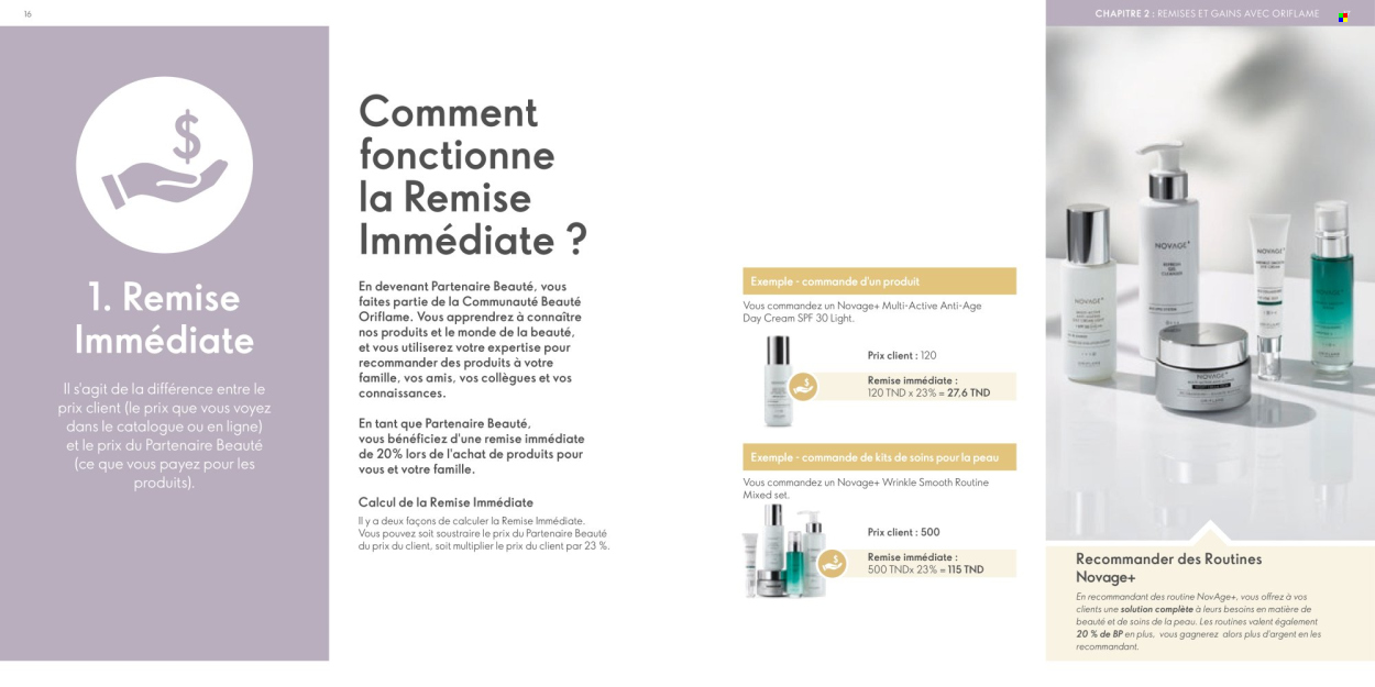 Catalogue Oriflame. Page 1