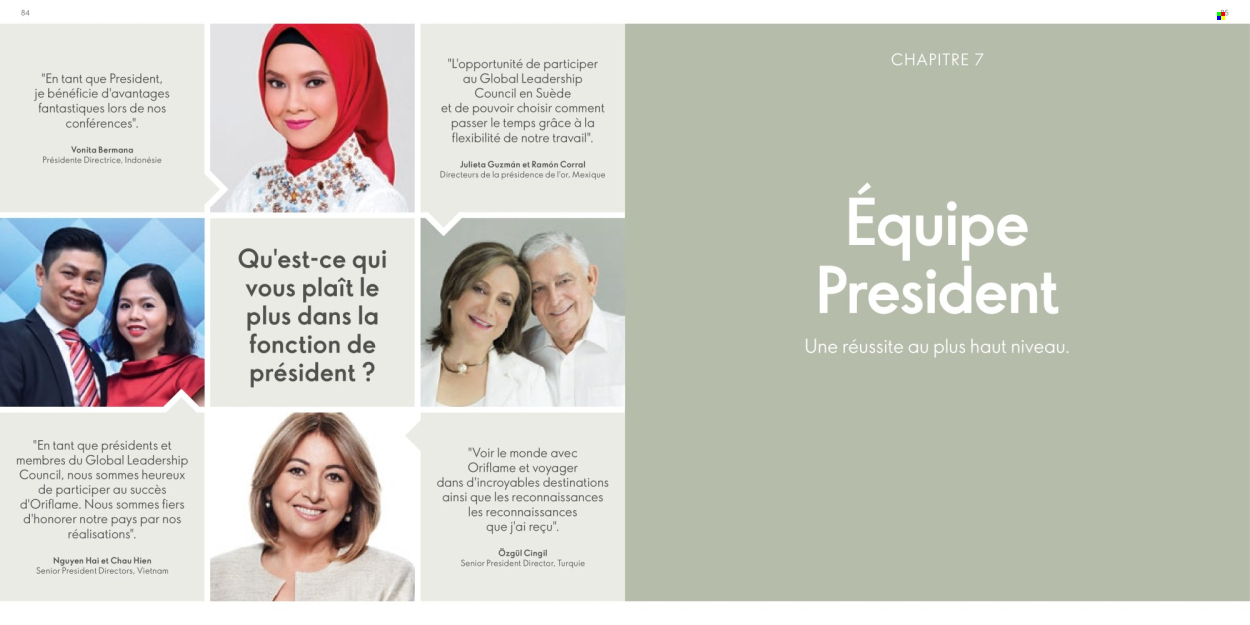 Catalogue Oriflame. Page 1