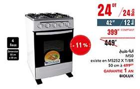 Cuisinière "BIOLUX"