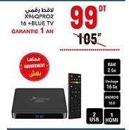 X96PRO2 16 + BLUE TV