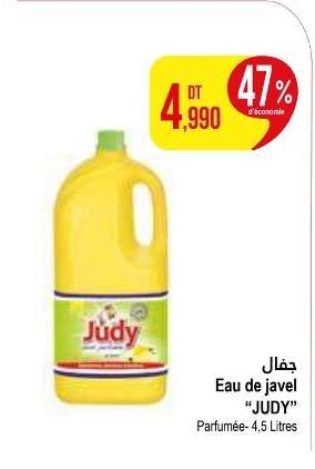 Eau de javel "JUDY"