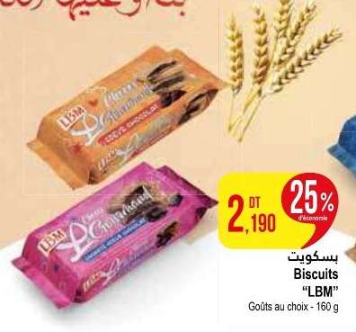 Biscuits LBM
