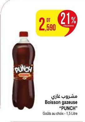 Boisson gazeuse 'PUNCH'