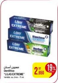 Dentifrice 'LILAS EXTREME'