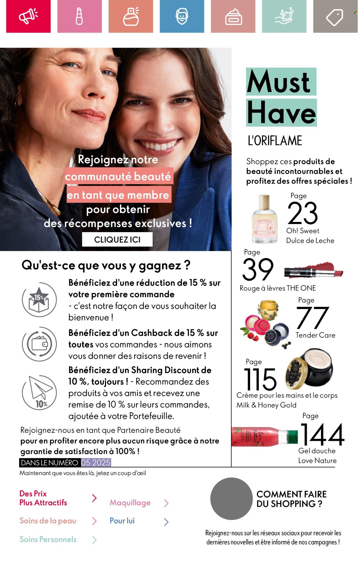 Catalogue Oriflame - 01/05/2025 - 31/05/2025. Page 1